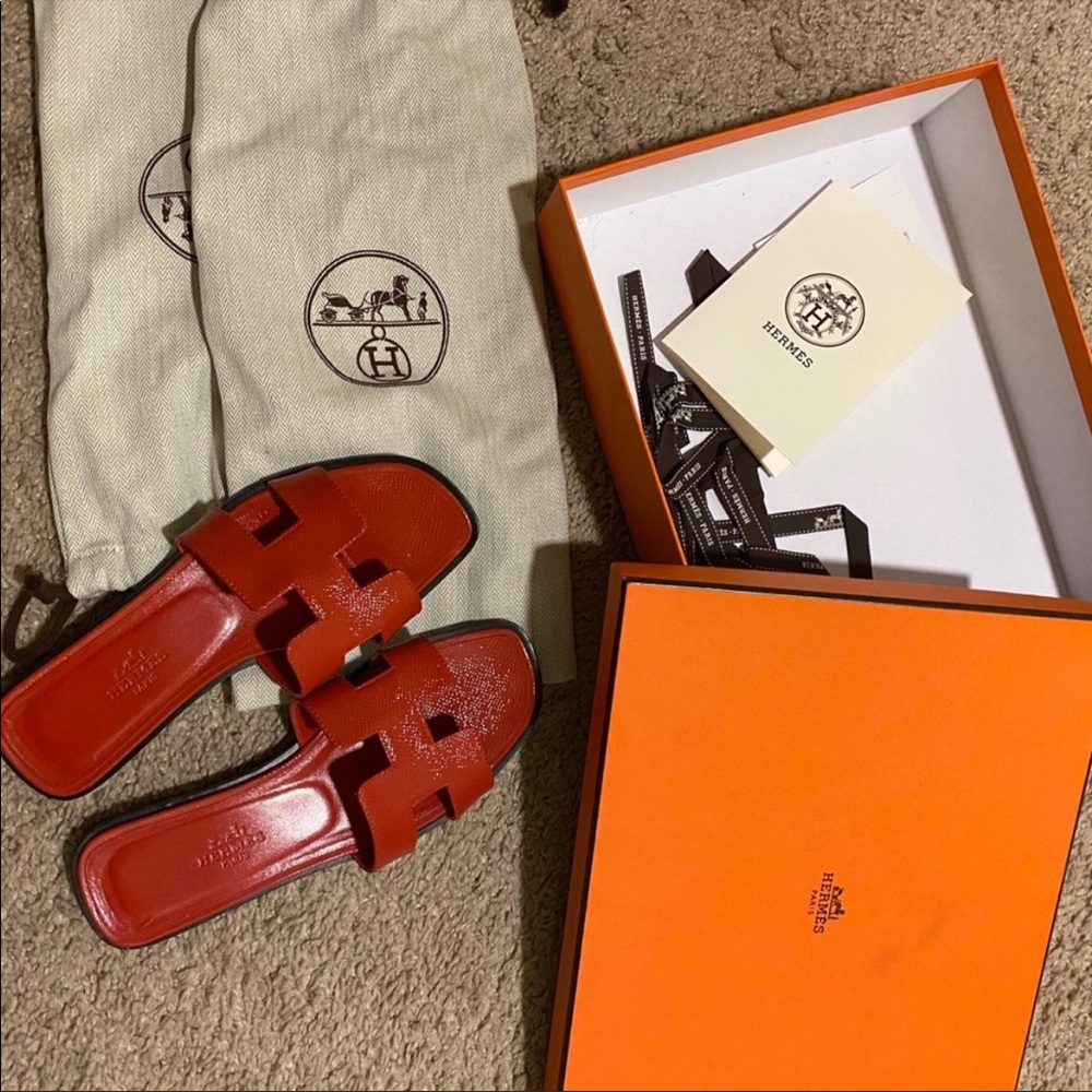 Hermes Oran sandals